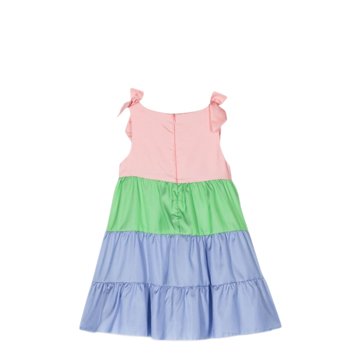MAYFEYR - MIMISOL - Multicolor Satin Dress - MFAB552KTS0573MLT