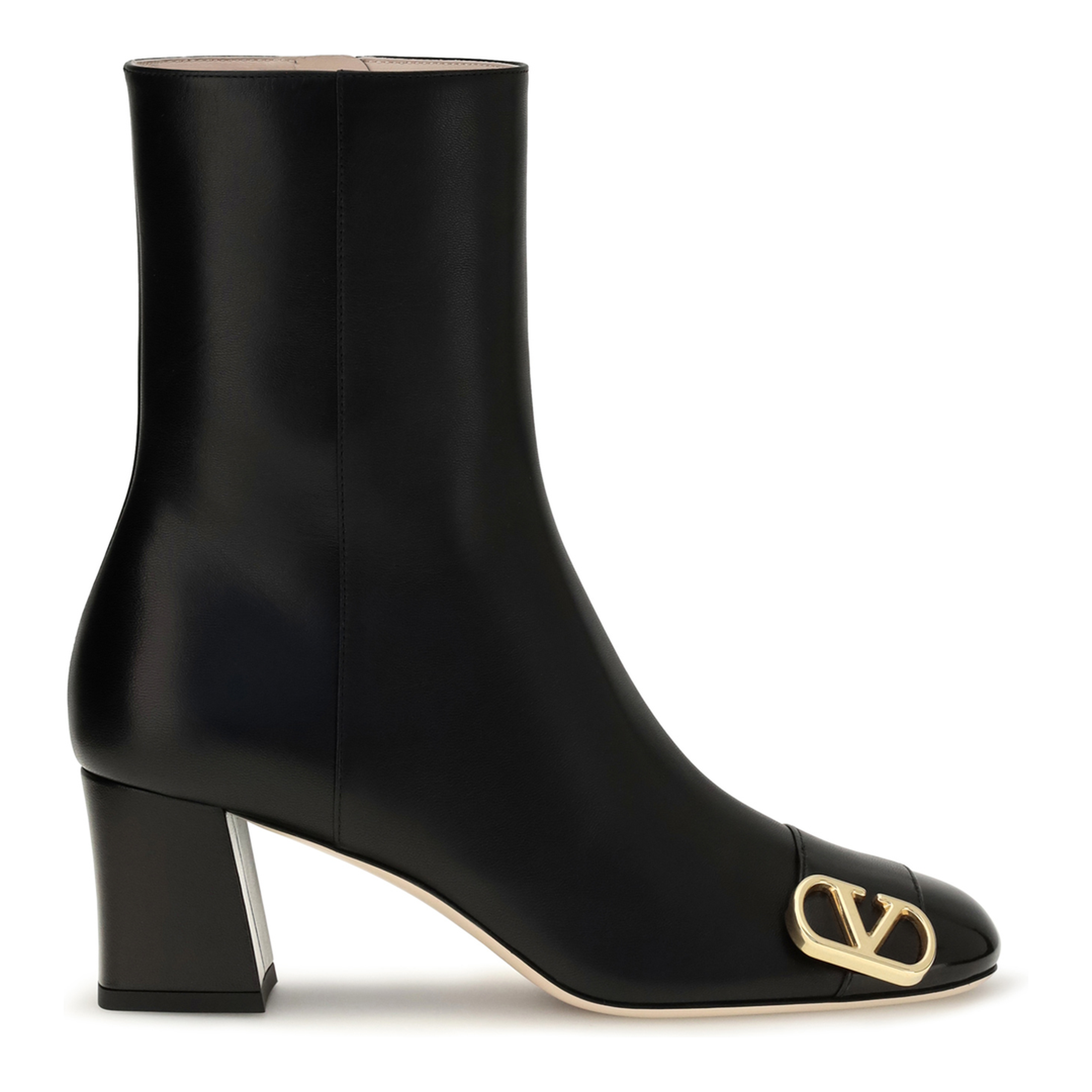 MAYFEYR - Valentino - Veeside Leather Ankle Boots - 9W2S0PT5KLD0NO