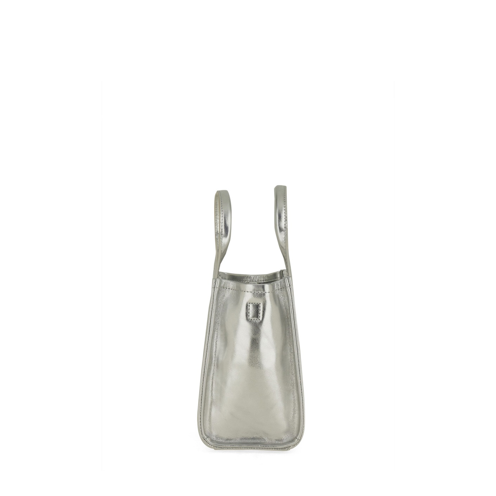 The Metallic Leather Small Tote