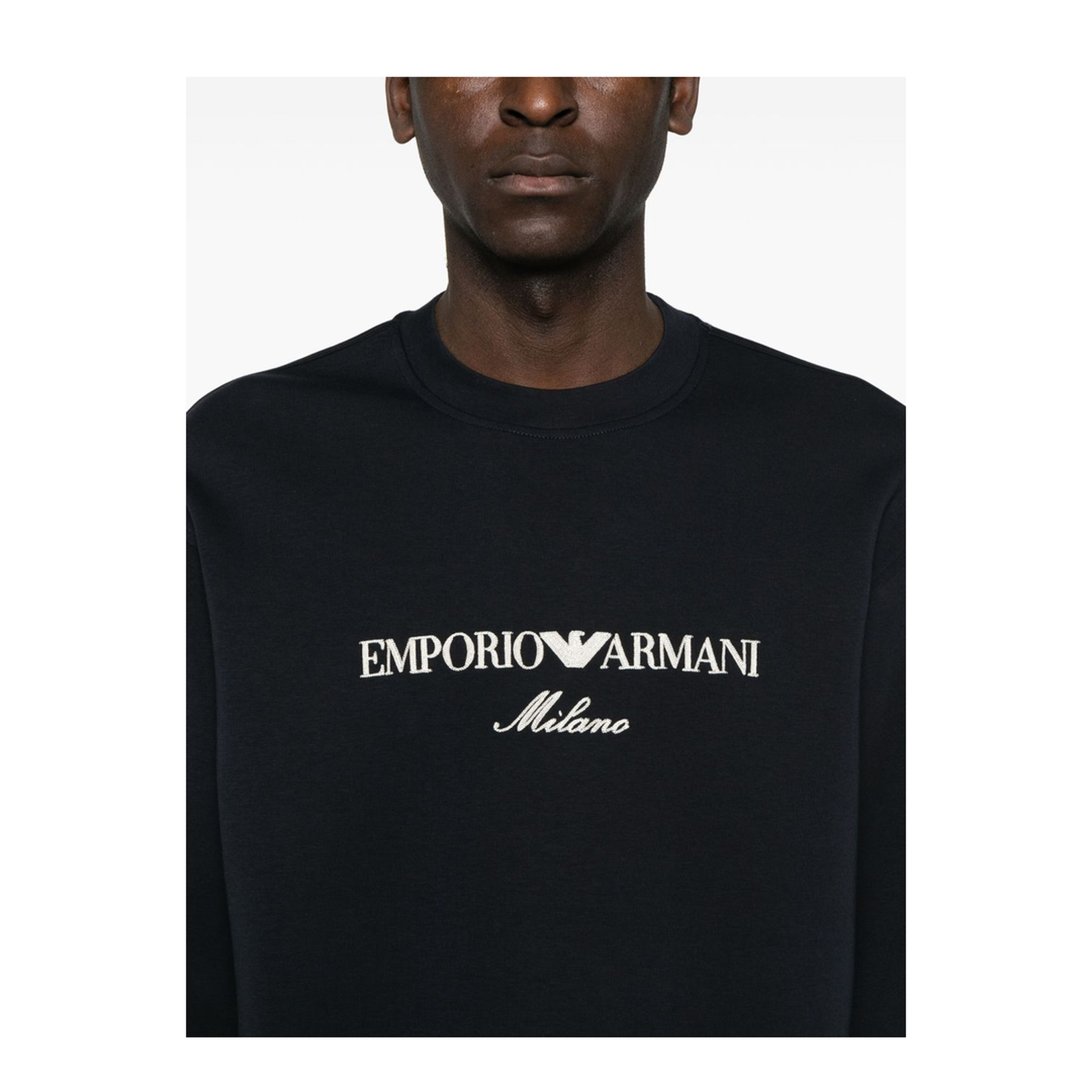 ASV Double-Jersey Sweatshirt with Logo Embroidery