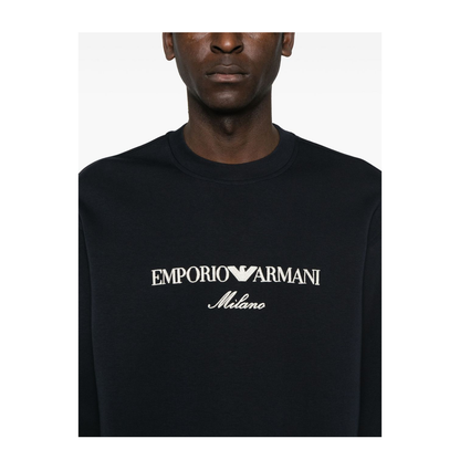 ASV Double-Jersey Sweatshirt with Logo Embroidery