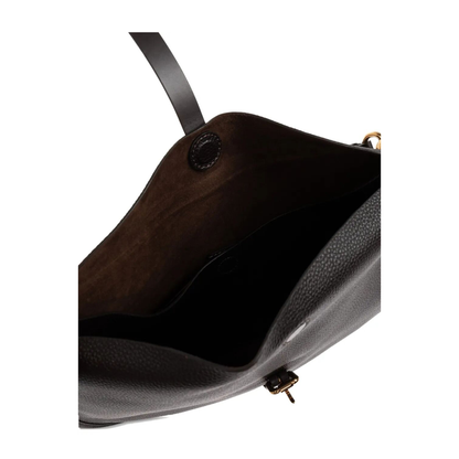 MAYFEYR - Etro - Buckle-Fastening Extra-Large Leather Shoulder Bag - WP1C0022AP386