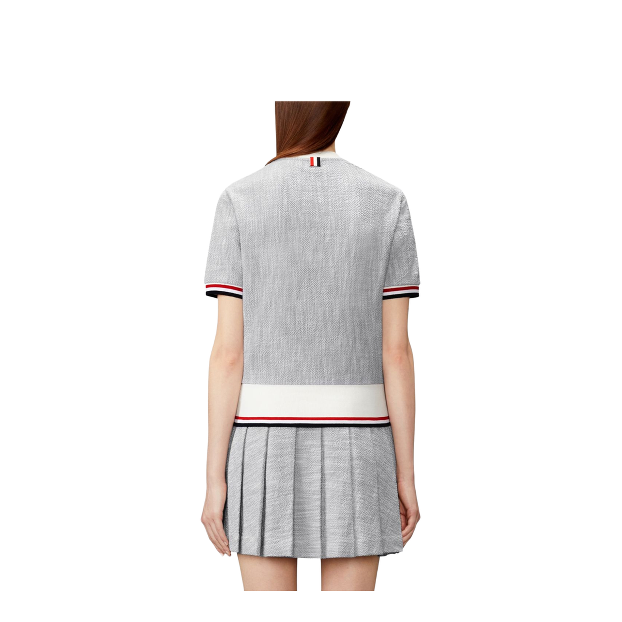 MAYFEYR - Thom Browne - T-Shirts And Polos Light Grey - FJS230AJ0194055