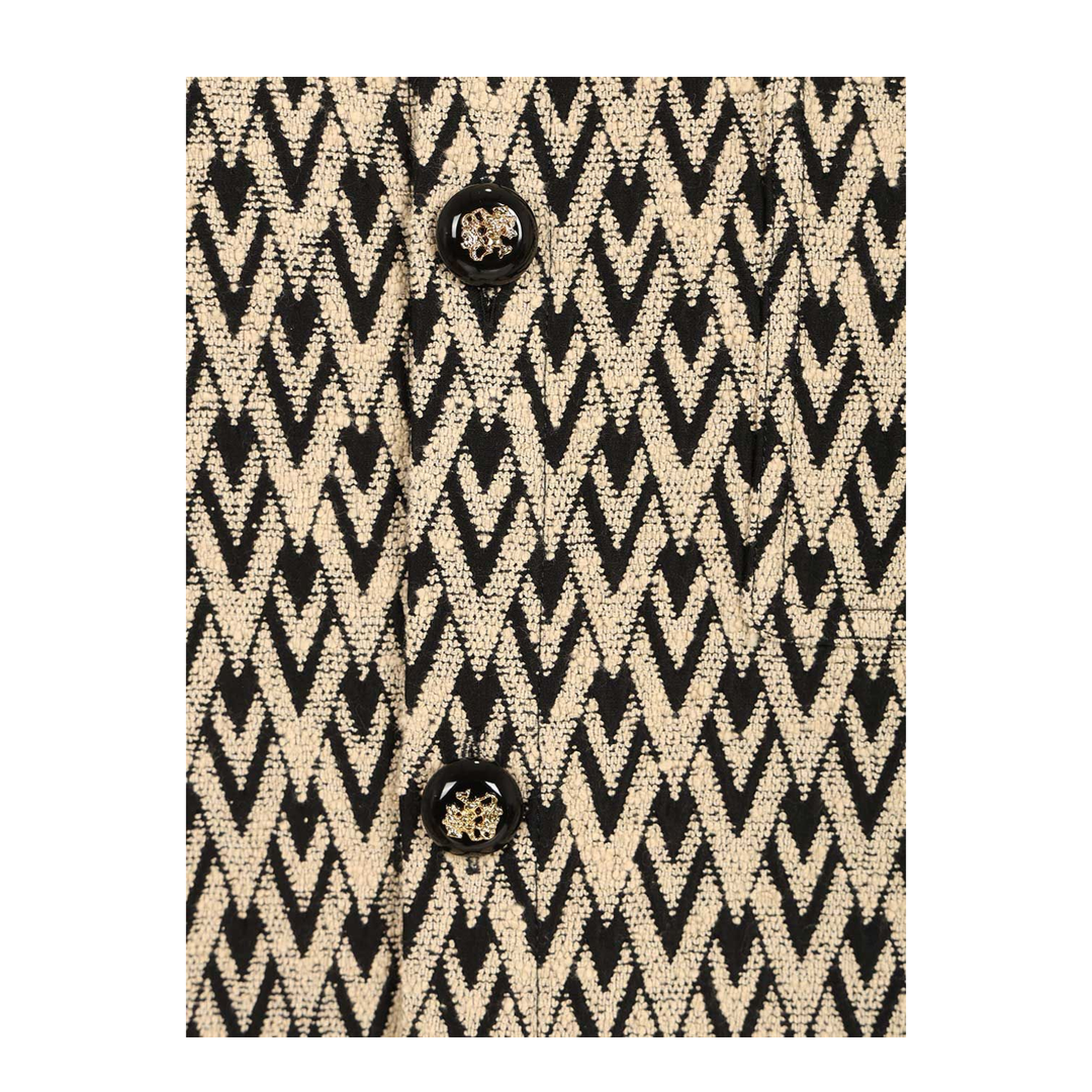 Jacquard Cotton Blend Jacket