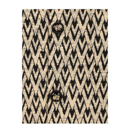 Jacquard Cotton Blend Jacket