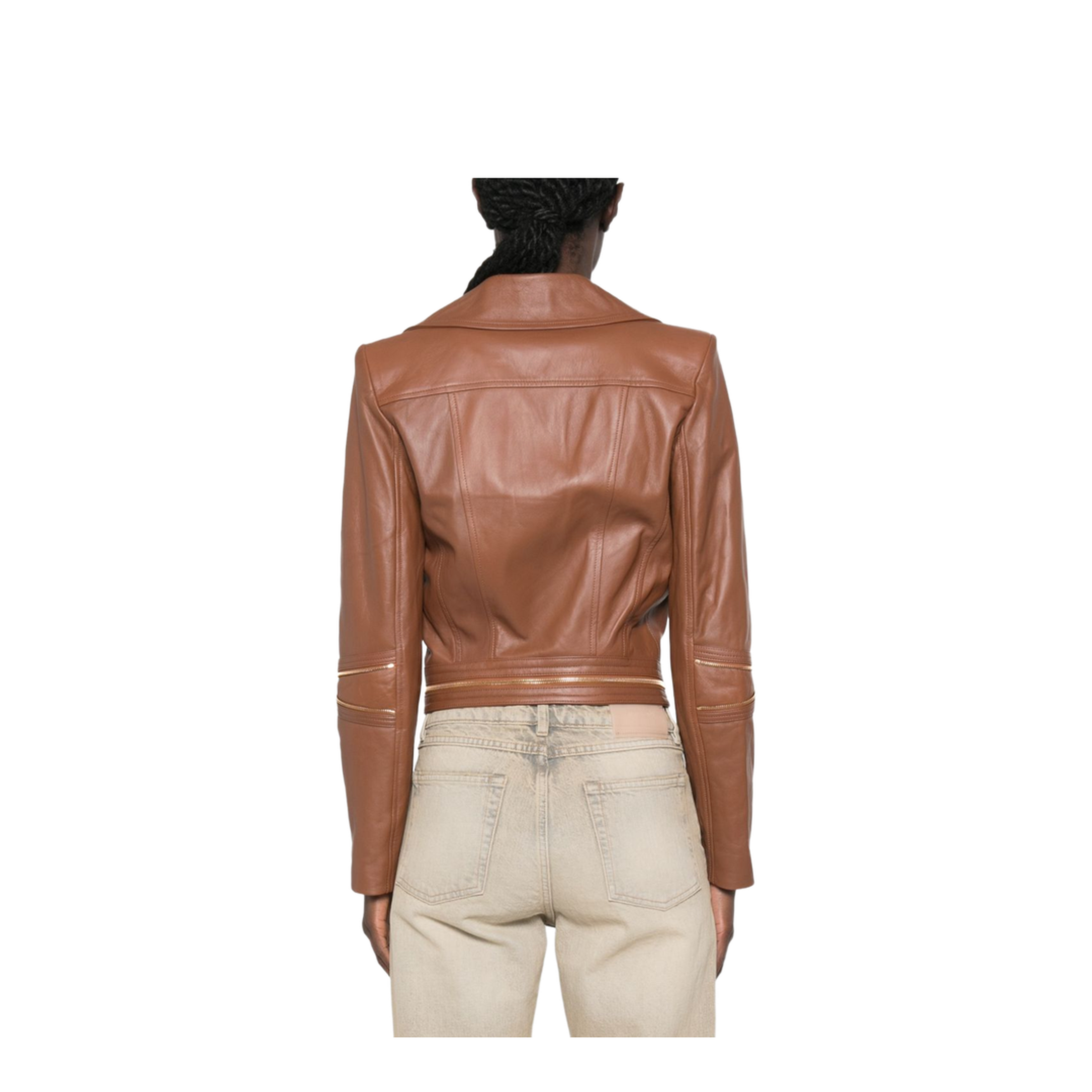 MAYFEYR - Elisabetta Franchi - Jackets Brown - GD01Z66E2FK3