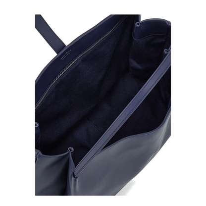 Large Leather Softened Tote Bag