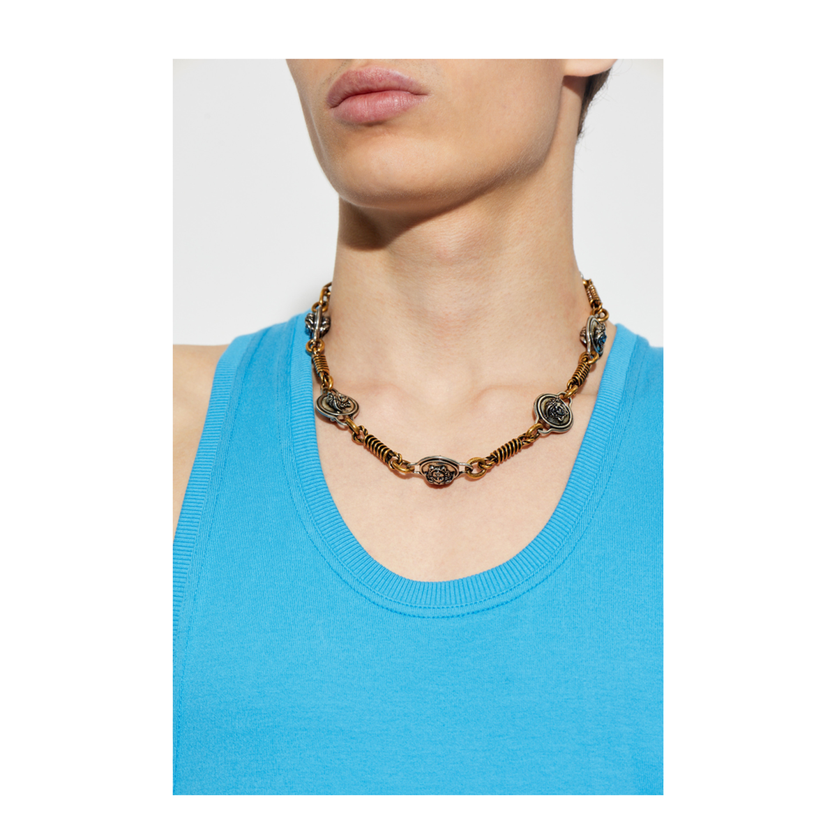 MAYFEYR - Versace - Brass Necklace - 10238871A006204JSD0