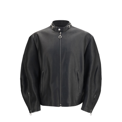 MAYFEYR - Gucci - Horsebit Leather Biker Jacket - 864931XNBCJ