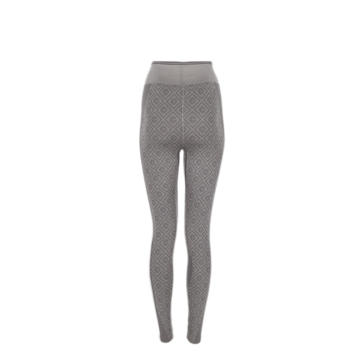 MAYFEYR - Casablanca - Seamless Leggings With Monogram Pattern - WAW26ACT06701LIGHTGREYMONOGRAM