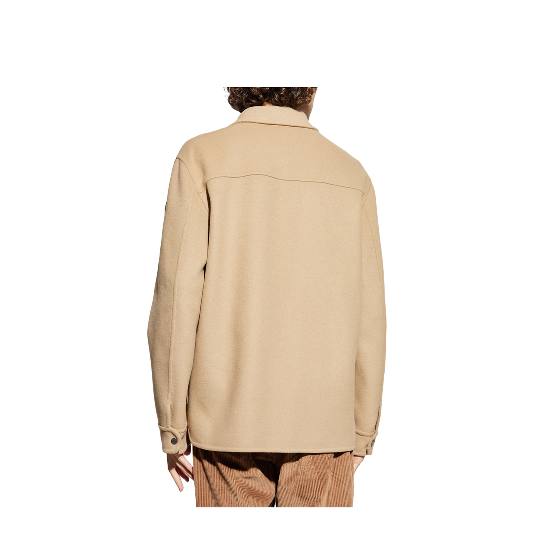 Brown Tagnit Reversible Wool Shirt Jacket