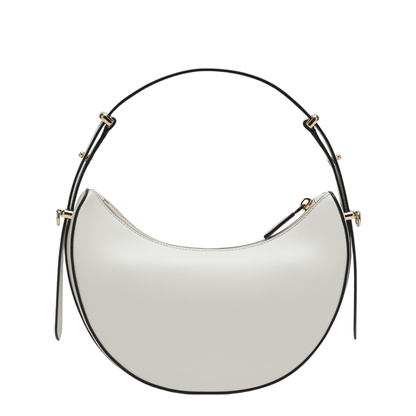 MAYFEYR - Prada - Arqué Small Shoulder Bag In White Leather - 1BC194TOMASKF0PG7