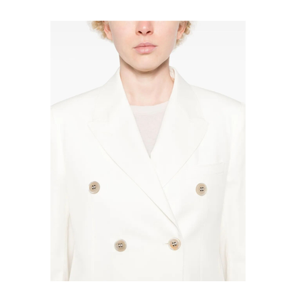 MAYFEYR - Golden Goose - Double-Breasted Wool Blend Blazer - GWP00829P001382