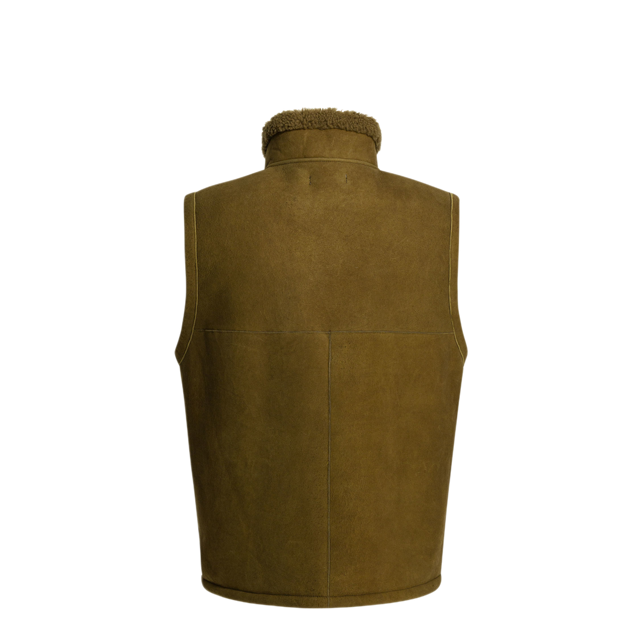 MAYFEYR - nonnative - Sleeveless Shearling Jacket - NNV4706BROWN