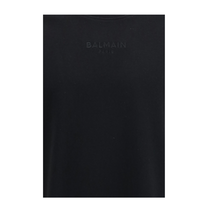 MAYFEYR - Balmain - Embroidered Logo T Shirt - GH0EG000BD10EAP