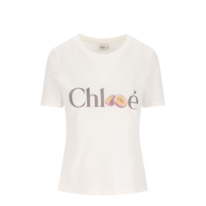 Baby Fit Logo T-Shirt in Cotton Jersey White