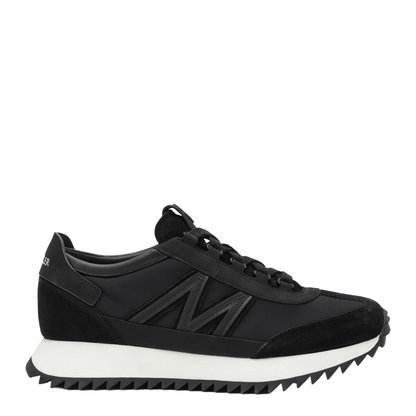 Pacey2 Sneakers in Black Suede and Nubuck