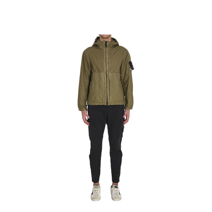 Organic-Look Nylon Panama Jacket