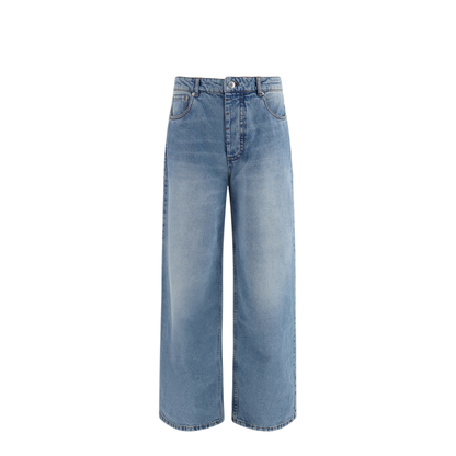 MAYFEYR - Ami Paris - Cotton Wide Leg Jeans - HTR919DE0046