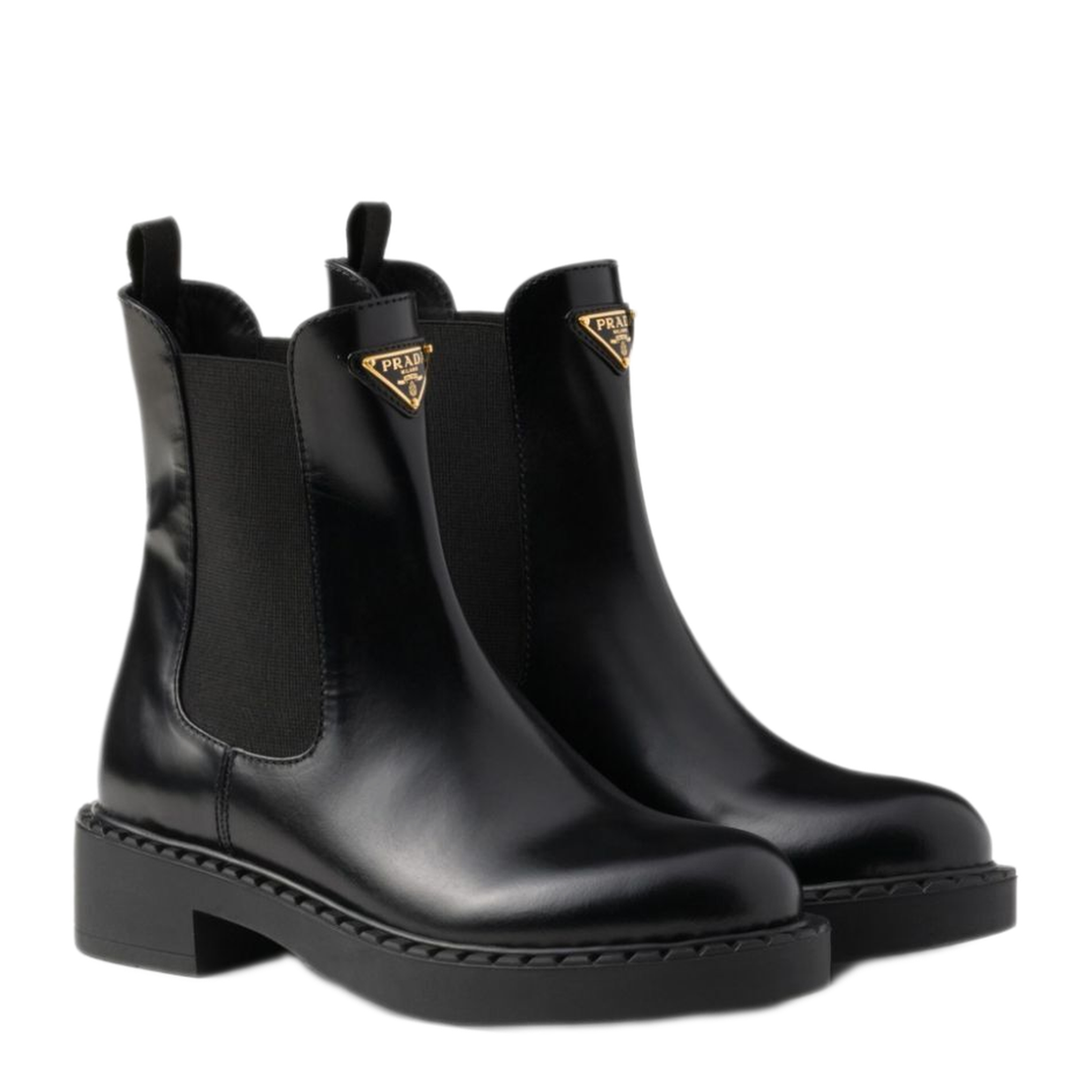 MAYFEYR - Prada - Leather Ankle Boots - 1T703NFG050055F0002