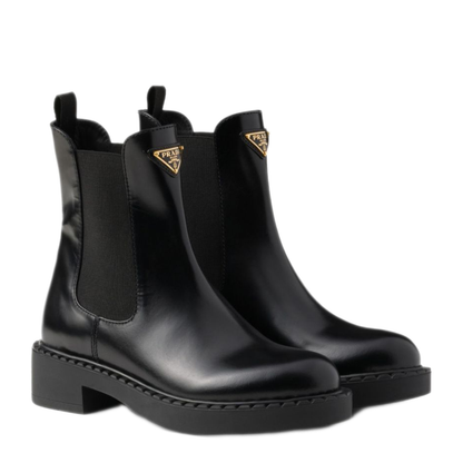 MAYFEYR - Prada - Leather Ankle Boots - 1T703NFG050055F0002