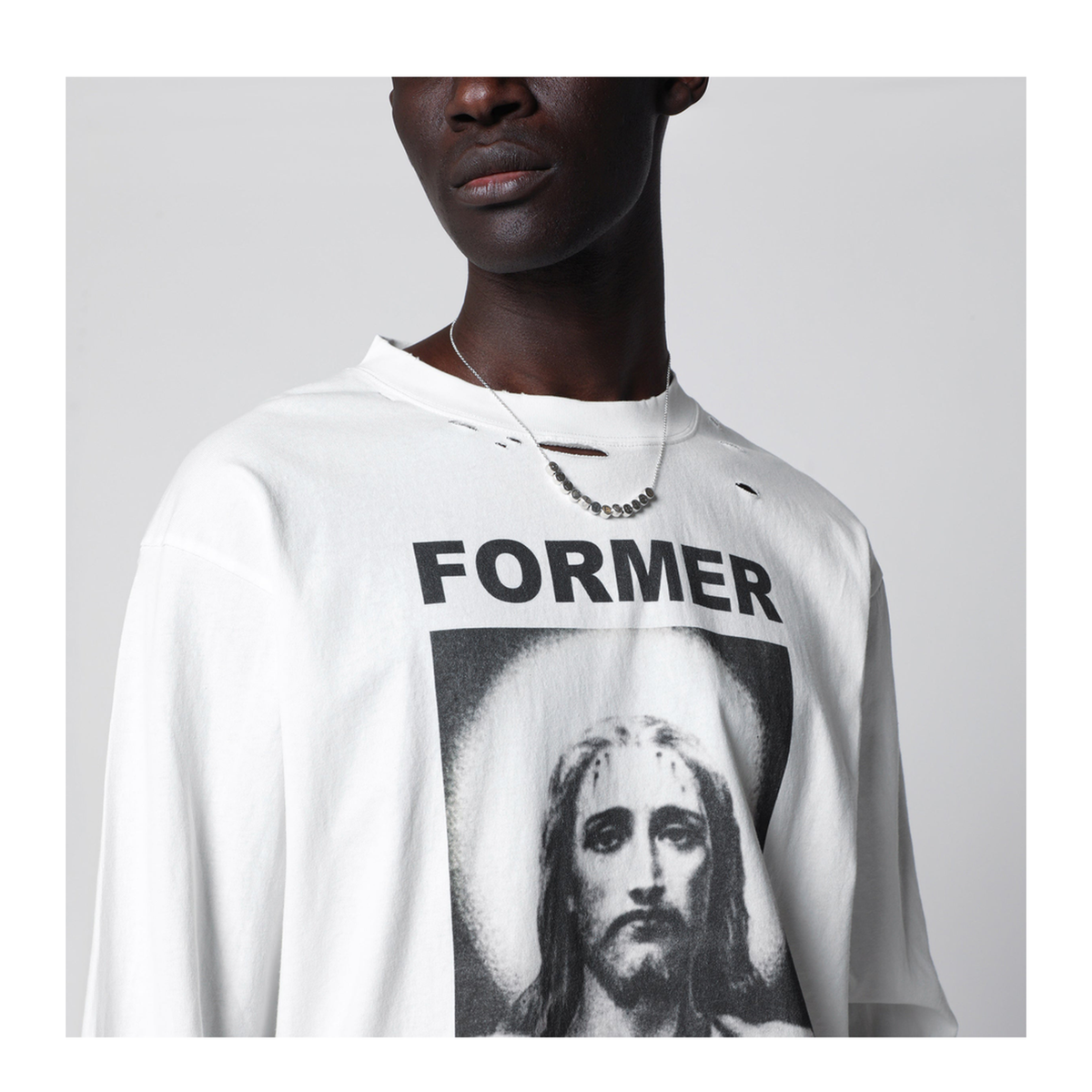 MAYFEYR - DAGGER - Former It Girl Long Sleeve T Shirt - 10009COVW