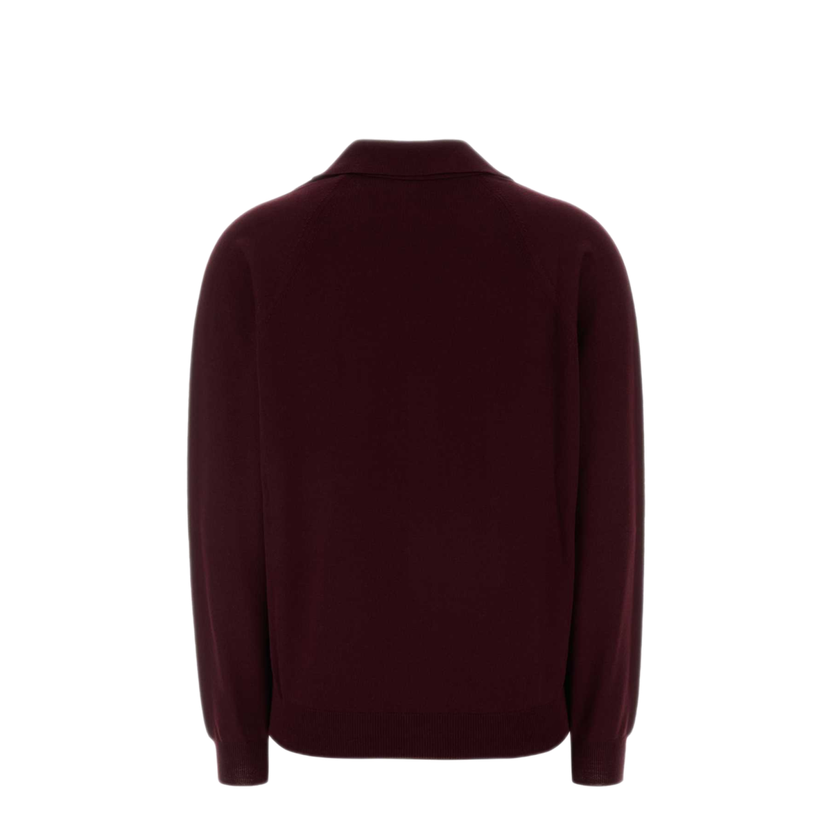 Virgin Wool Cardigan With Collar