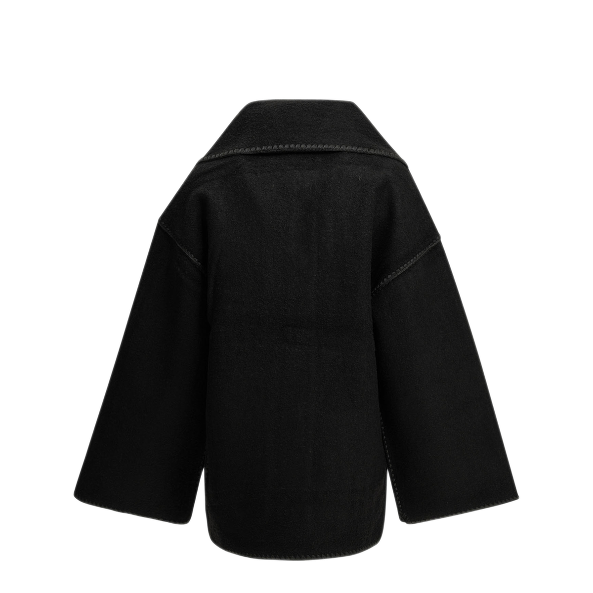 MAYFEYR - Toteme - Short Wool Coat - 2441018201200BLACK