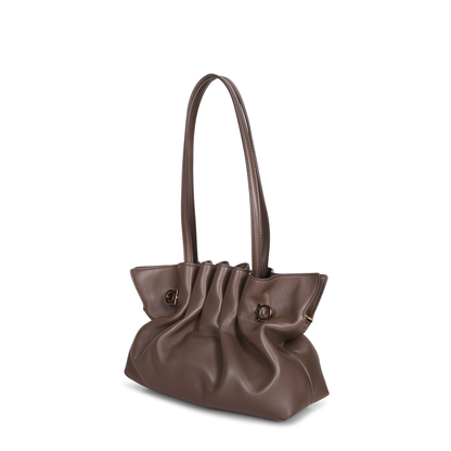 MAYFEYR - Ferragamo - High-Quality Leather. Golden Gancini Detail. Chain Shoulder Strap. - 783855219959005