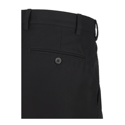 MAYFEYR - Prada - Charm-Detail Cotton Tapered Trousers - UP0419SOOO19AMF0002