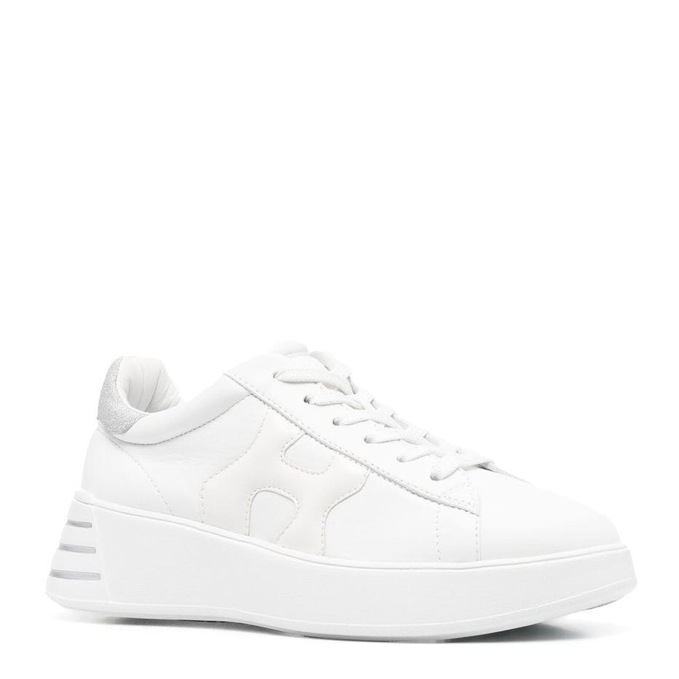 Sneakers Rebel White Silver