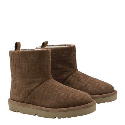 Ankle Boots Leather Brown