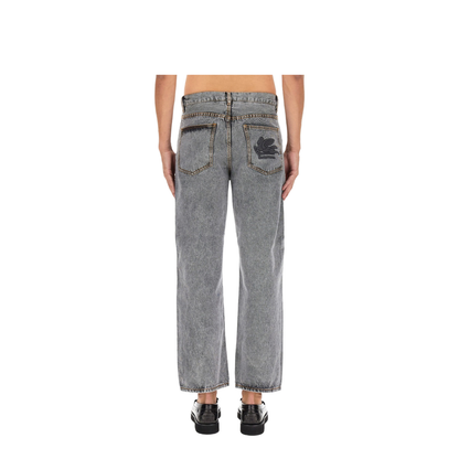5-Pocket Straight-Leg Jeans