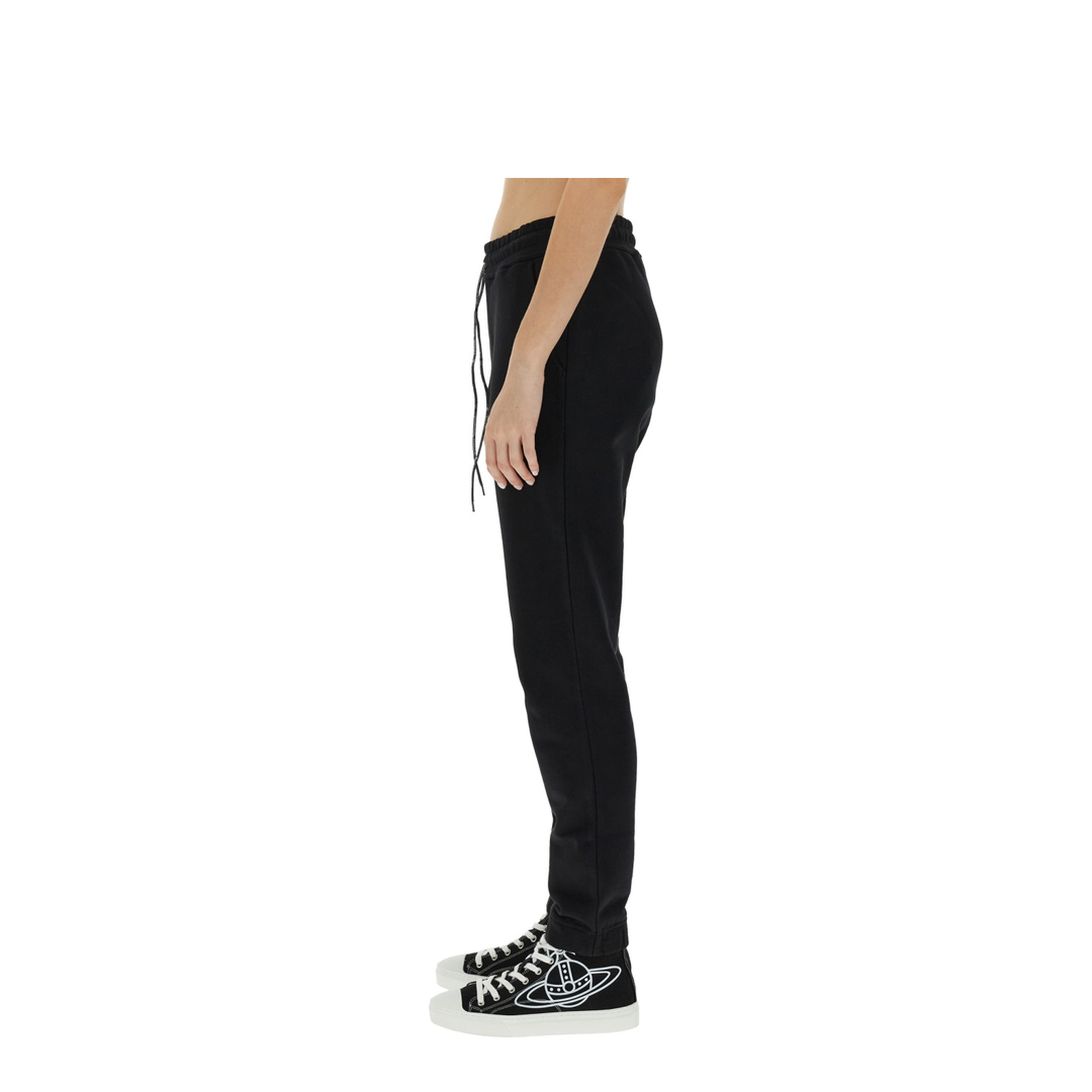 MAYFEYR - Vivienne Westwood - Jogging Pants With Spray Print Orb - 3J01000DJ0032N306