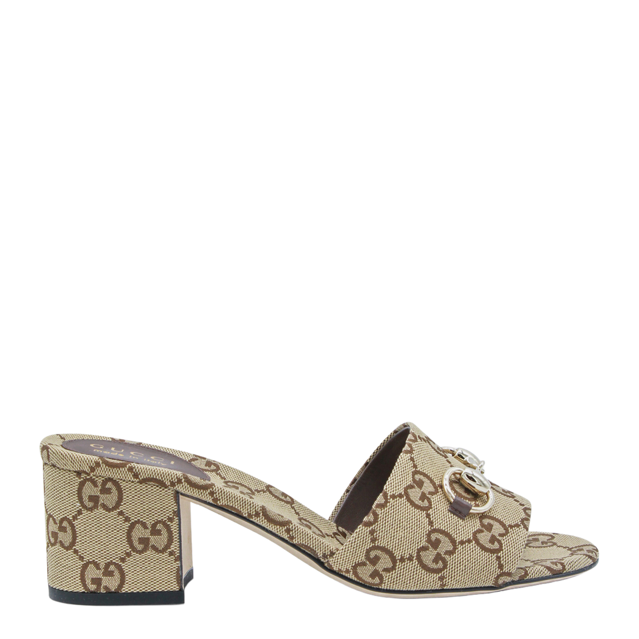 Slide Sandal with Horsebit