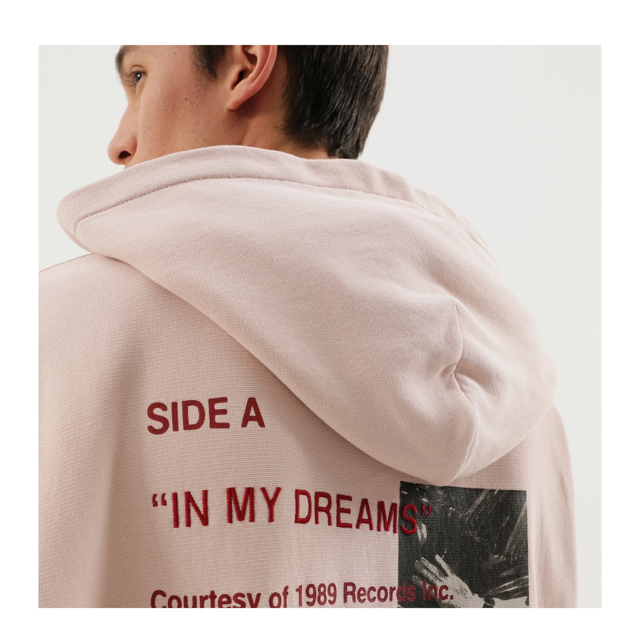 MAYFEYR - 1989 STUDIO - Hooded Sweatshirt In My Dreams Pink - F04MMC007FLE0015300