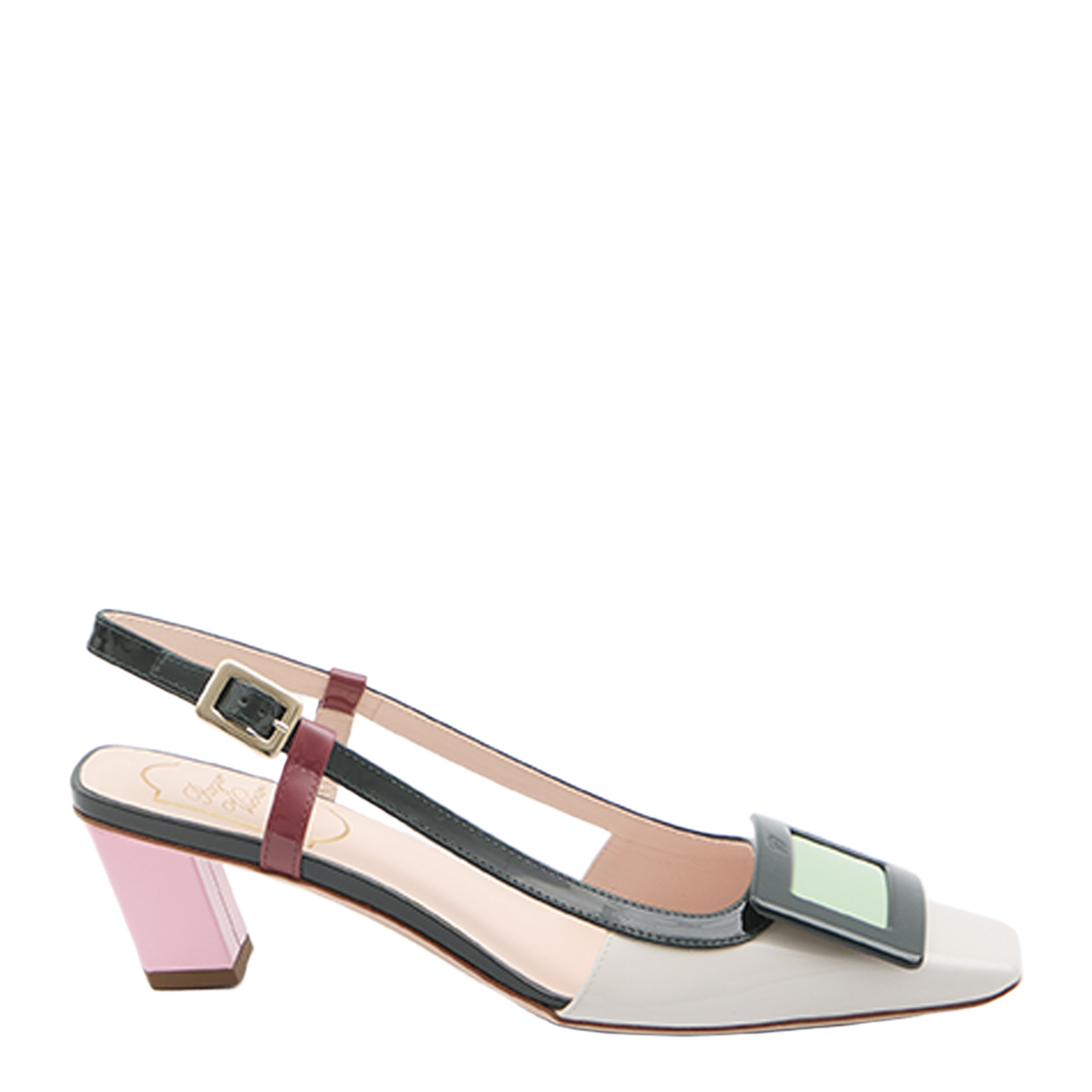 Slingback Pumps in Patent Leather