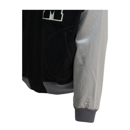 MAYFEYR - Human Made - Satin Varsity Bomber Jacket - HM30JK012BLACK