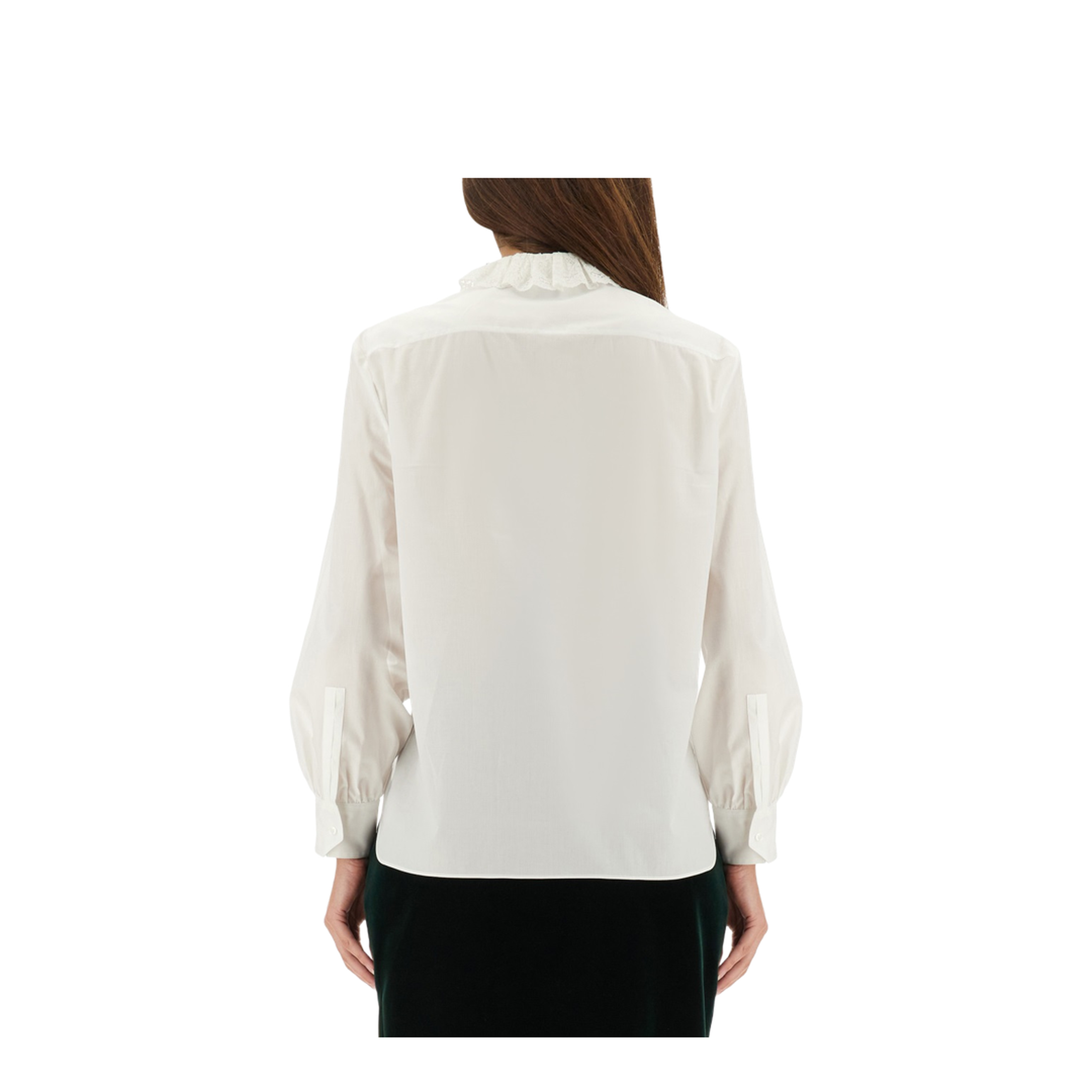 Crumpled Poplin Blouse