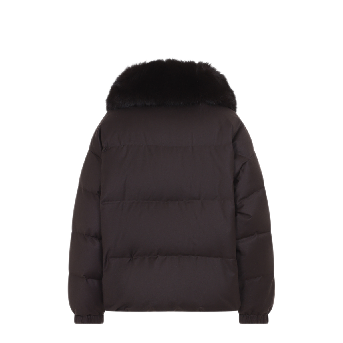 MAYFEYR - Yves Salomon - Americano Brown Down Jacket - 25WYV09066WO2WA2300
