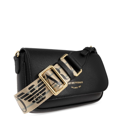 Deer-print mini bag with shoulder strap