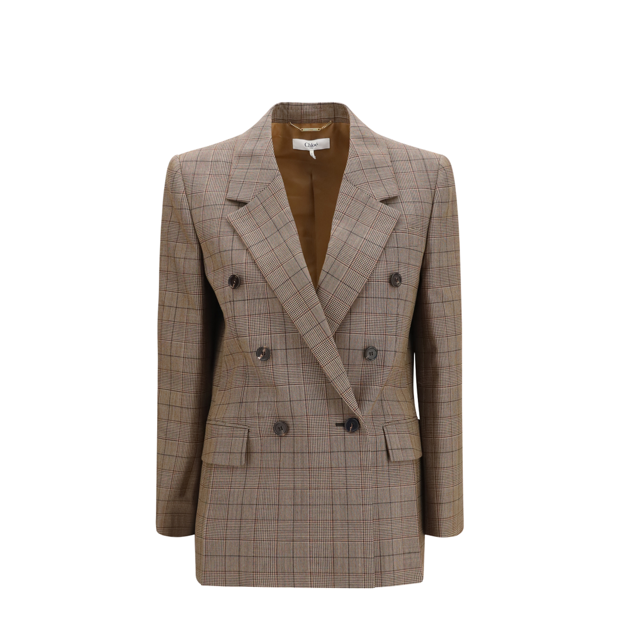 MAYFEYR - Chloè - Checked Double-Breasted Blazer - CH26AVE78164