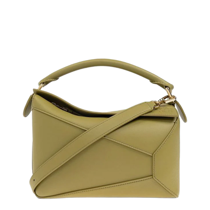 Puzzle Edge Small Bag Light Moss