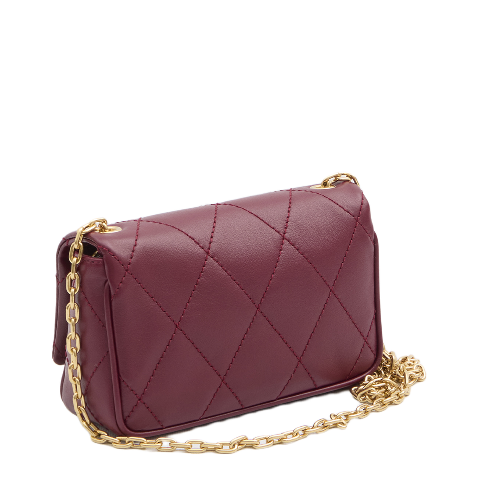 Quilted Calf Leather Pouch