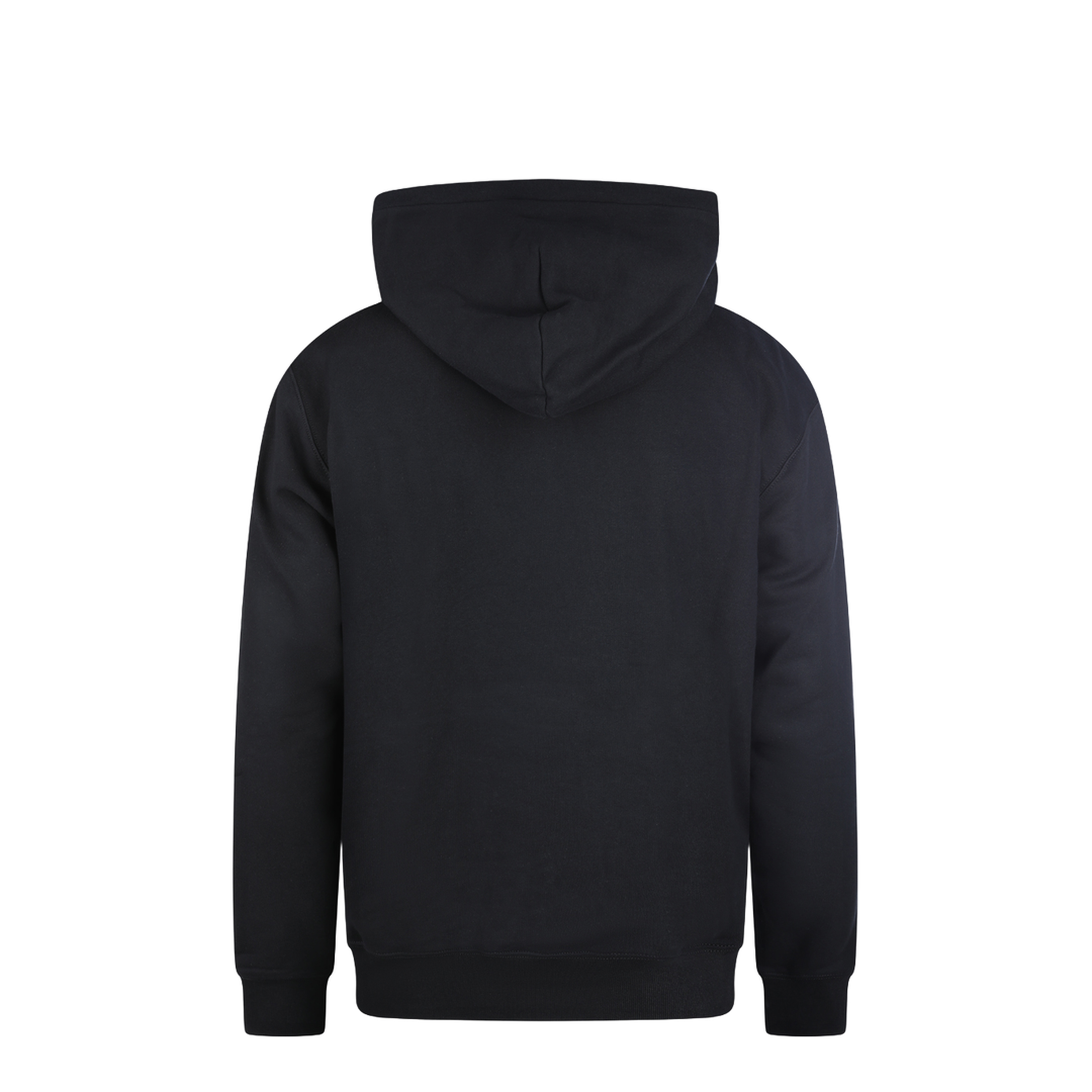 Cotton Jersey Sweatshirt with Print in Black