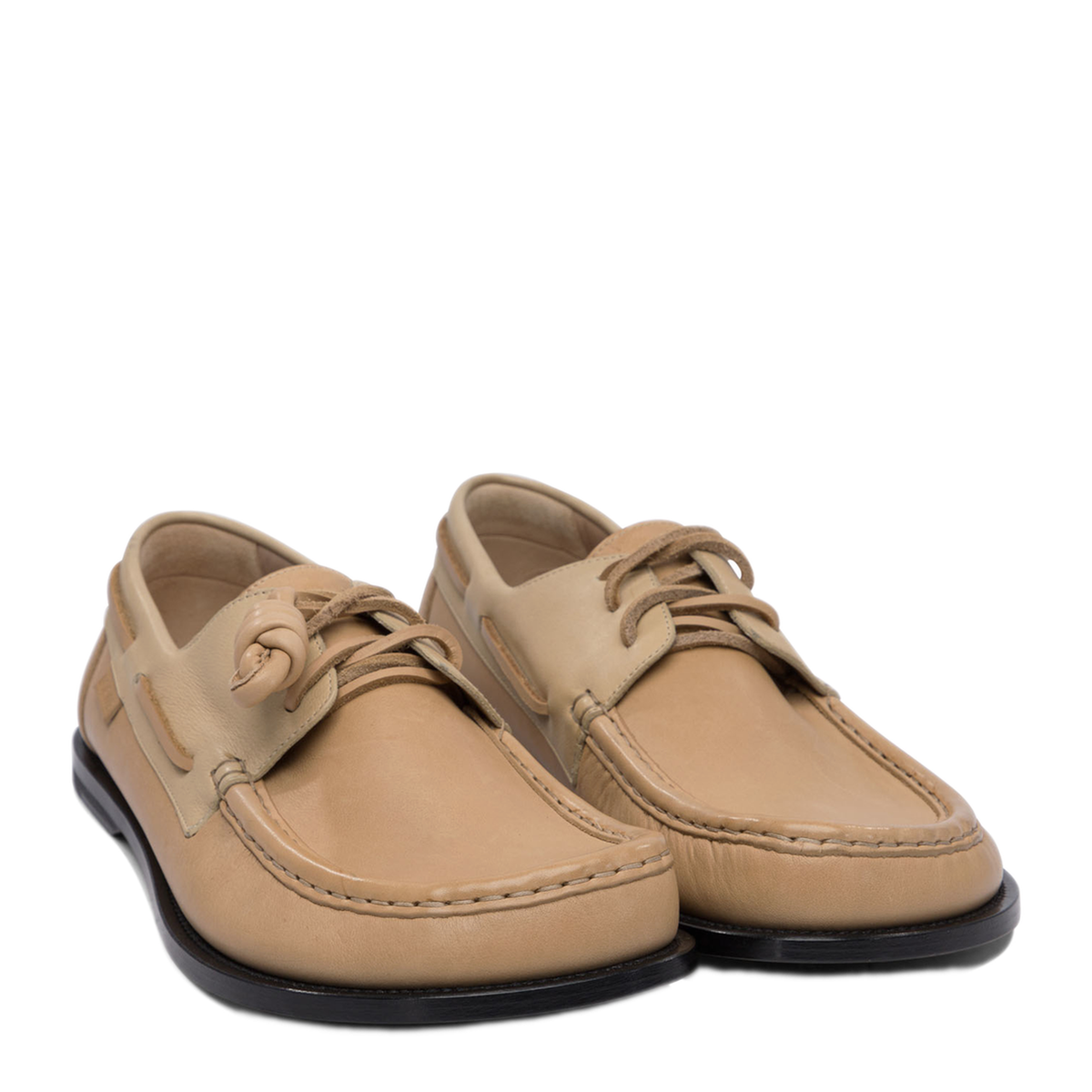 MAYFEYR - Loewe - Campo Laced Loafers - M816S08X01SANDCINNAMON