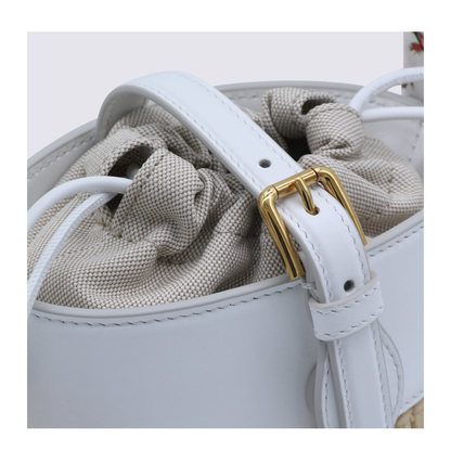 Capri Raffia Bucket Bag - Multicolor