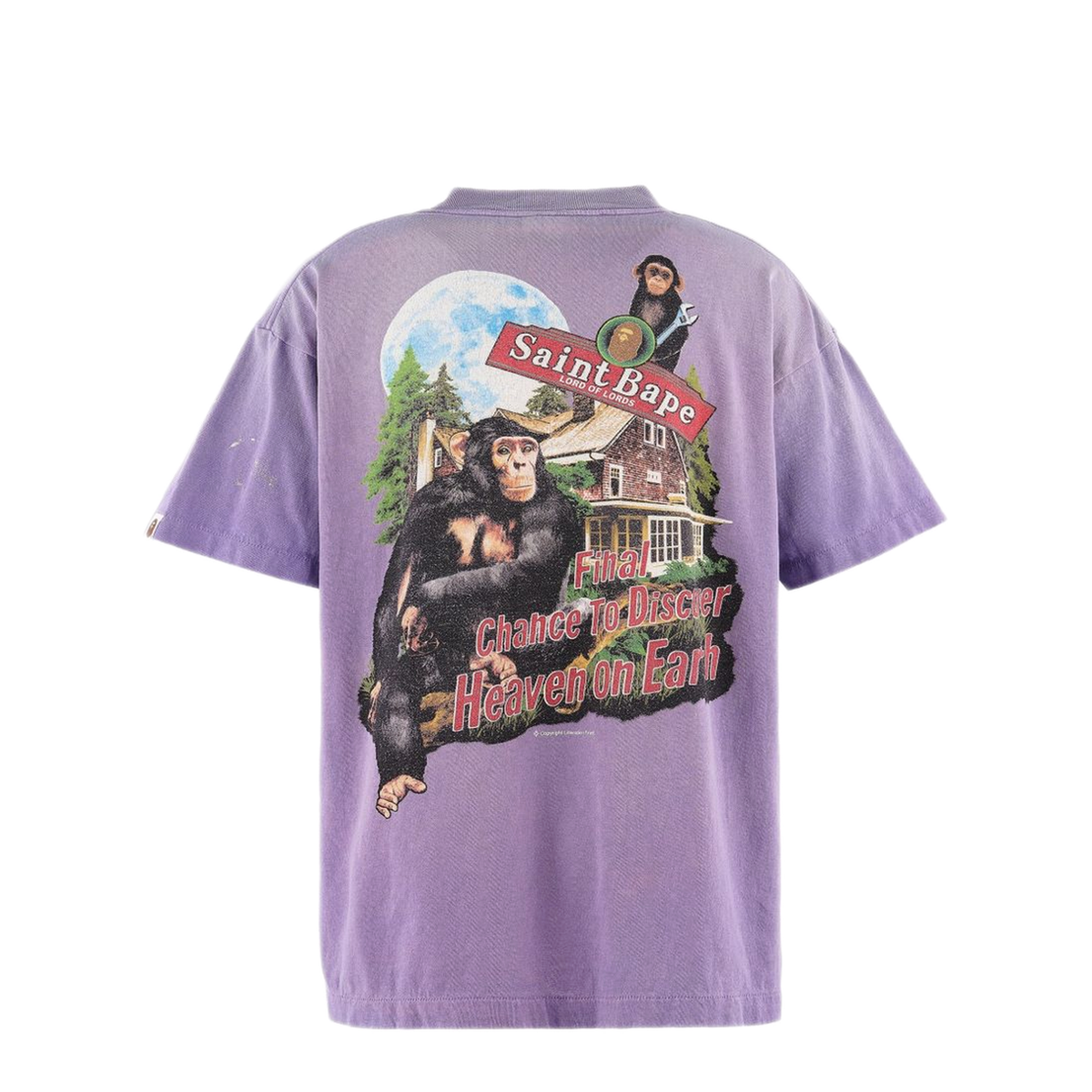 MAYFEYR - Saint Mxxxxxx - Violet T Shirt - SMMK10000C36PURPLE