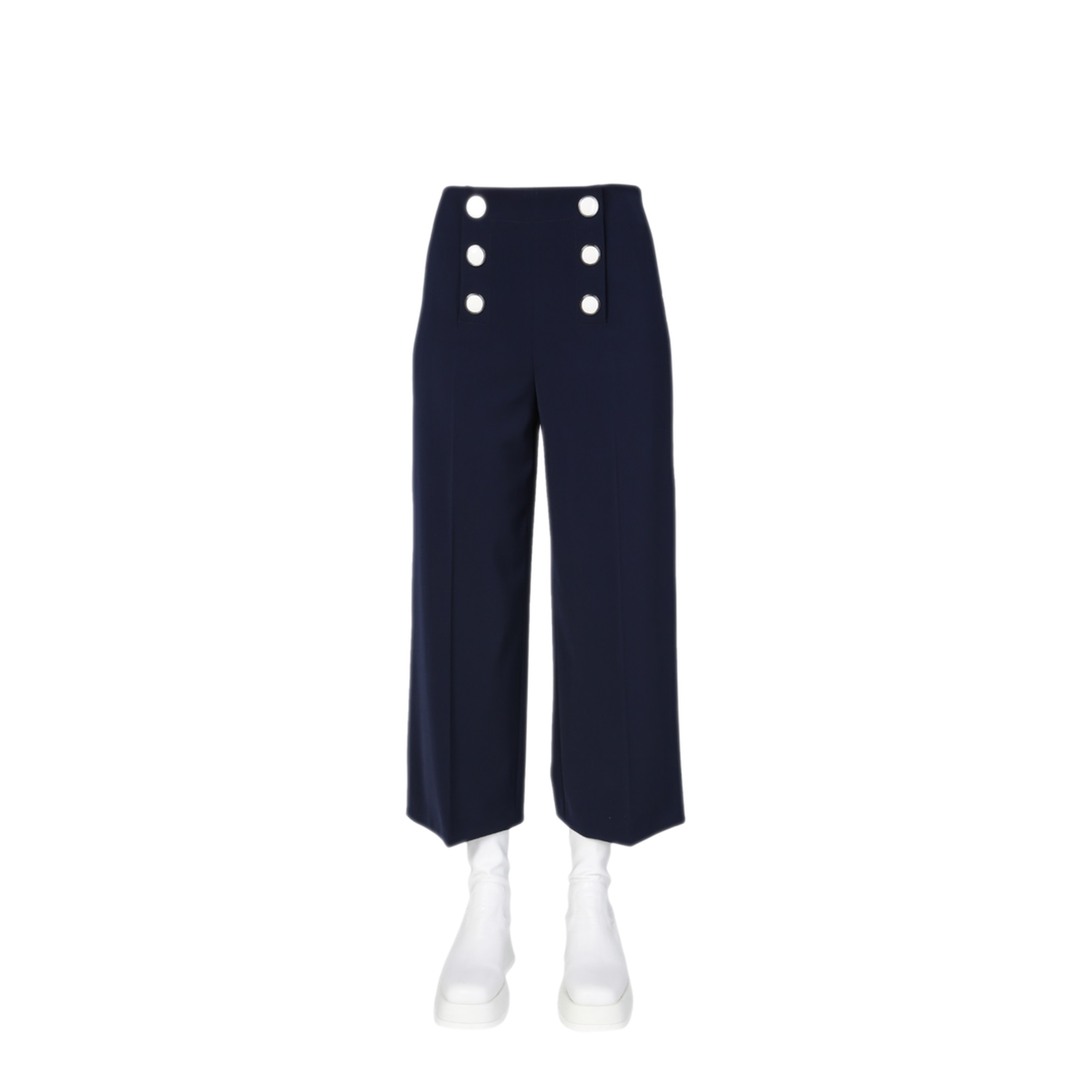 MAYFEYR - BOUTIQUE MOSCHINO - Wide Leg Trousers - 031311240290