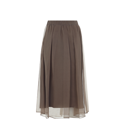 MAYFEYR - Brunello Cucinelli - Midi Voile Skirt - MP940G4096